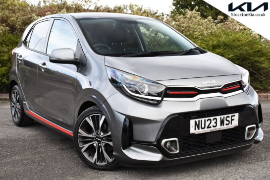 A 2023 KIA PICANTO 1.0 T-GDi GT-Line S Hatchback 5dr Petrol Manual Euro 6 (s/s) (99 bhp)