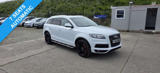 A 2013 AUDI Q7 3.0 TDI V6 S line Plus SUV 5dr Diesel Tiptronic quattro Euro 5 (s/s) (245 p