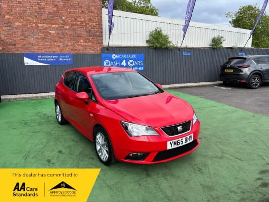 A 2016 SEAT IBIZA 1.4 Toca Hatchback 5dr Petrol Manual Euro 5 (85 ps)