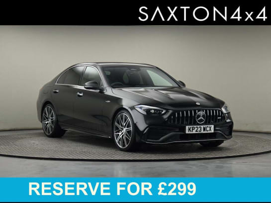 A null MERCEDES-BENZ C CLASS 2.0 C43 MHEV AMG (Premium Plus) G-Tronic+ 4MATIC Euro 6 (s/s) 4dr