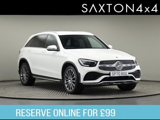 A 2020 MERCEDES GLC-CLASS GLC 300 D 4MATIC AMG LINE PREMIUM