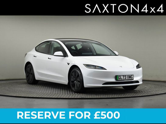 A null TESLA MODEL 3 Saloon 4dr Electric Auto RWD (208 ps)