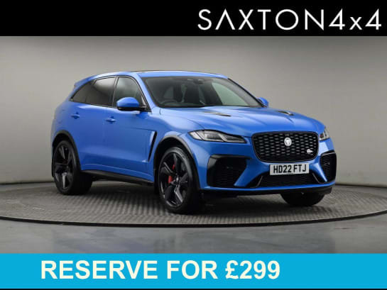 A null JAGUAR F-PACE 5.0 P550 V8 SVR SUV 5dr Petrol Quickshift AWD Euro 6 (s/s) (550 ps)