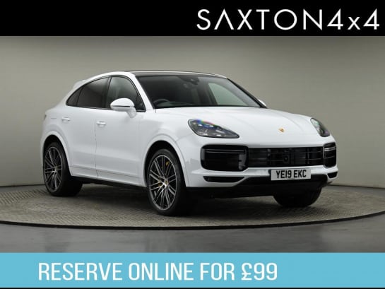 A 2019 PORSCHE CAYENNE V8 TURBO TIPTRONIC