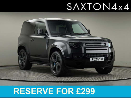 A 2021 LAND ROVER DEFENDER V8