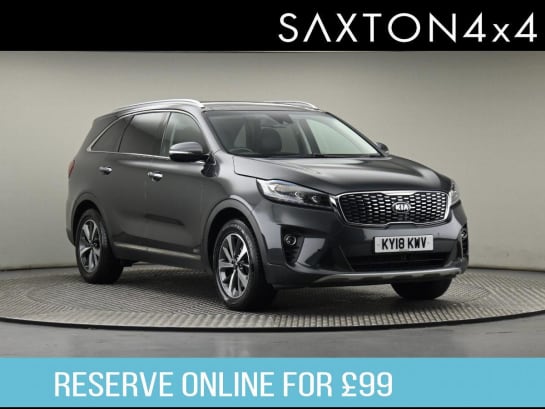 A 2018 KIA SORENTO CRDI KX-3 ISG