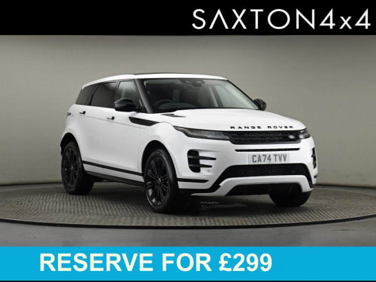 A null LAND ROVER RANGE ROVER EVOQUE 1.5 P270e 12.17kWh Dynamic HSE SUV 5dr Petrol Plug-in Hybrid Auto 4WD Euro 6 (s/s) (269 ps)