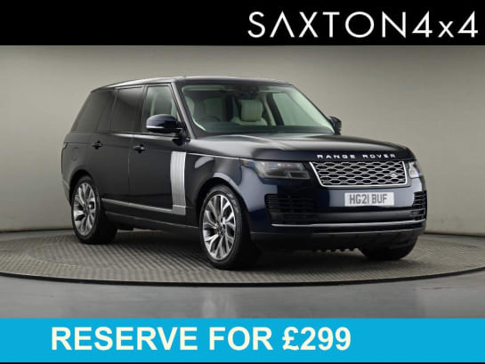 A null LAND ROVER RANGE ROVER 3.0 D300 MHEV Westminster SUV 5dr Diesel Auto 4WD Euro 6 (s/s) (300 ps)