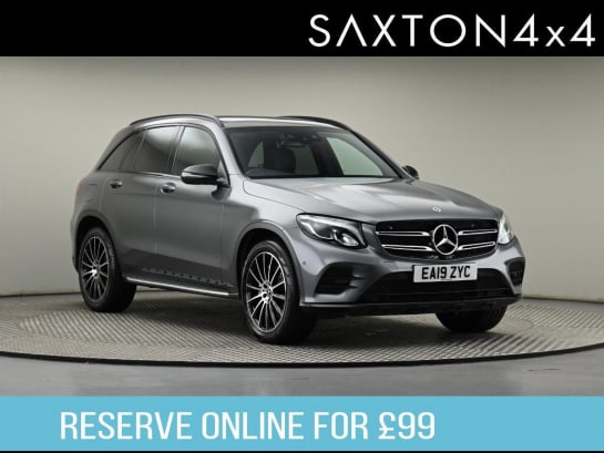 A 2019 MERCEDES GLC-CLASS GLC 250 4MATIC AMG NIGHT EDITION
