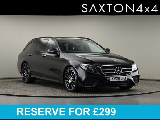 A null MERCEDES-BENZ E CLASS 2.0 E300d AMG Line Night Edition (Premium Plus) Estate 5dr Diesel G-Tronic+ Euro 6 (s/s) (245 ps)