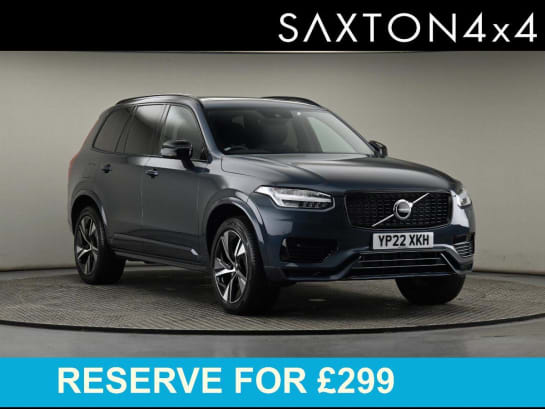 A null VOLVO XC90 2.0h T8 Recharge 18.8kWh R-Design SUV 5dr Petrol Plug-in Hybrid Auto 4WD Euro 6 (s/s) (455 ps)