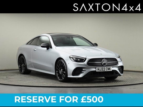 A null MERCEDES-BENZ E CLASS 2.0 E300h MHEV AMG Line Night Edition (Premium Plus) G-Tronic+ Euro 6 (s/s) 2dr
