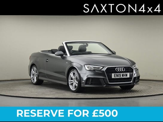 A null AUDI A3 CABRIOLET 1.5 TFSI CoD 35 S line S Tronic Euro 6 (s/s) 2dr