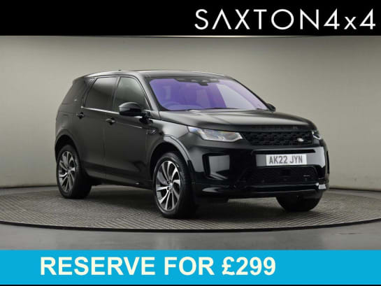 A null LAND ROVER DISCOVERY SPORT 2.0 D200 MHEV R-Dynamic HSE SUV 5dr Diesel Auto 4WD Euro 6 (s/s) (204 ps)