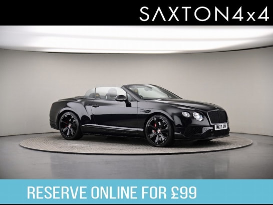 A null BENTLEY CONTINENTAL 4.0 GTC V8 S Auto 4WD Euro 6 2dr