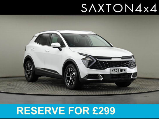 A null KIA SPORTAGE 1.6 h T-GDi 3 SUV 5dr Petrol Hybrid Auto Euro 6 (s/s) (207 bhp)