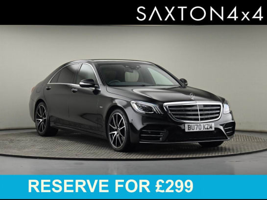 A 2020 MERCEDES S CLASS S 350 D L GRAND EDITION EXECUTIVE