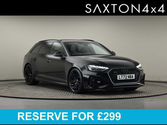 A null AUDI RS4 AVANT 2.9 TFSI V6 Carbon Black Tiptronic quattro Euro 6 (s/s) 5dr