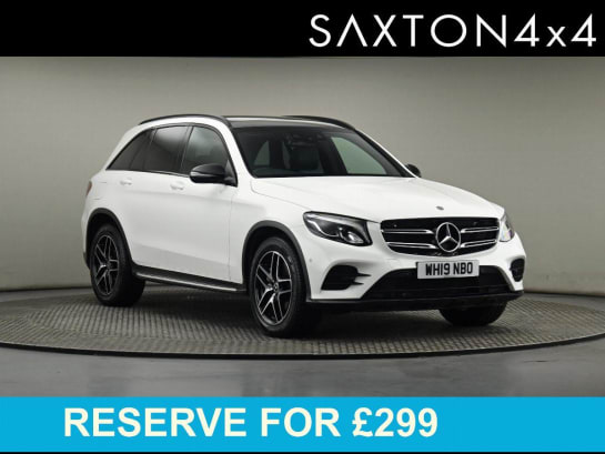 A 2019 MERCEDES GLC-CLASS GLC 250 4MATIC AMG NIGHT EDITION