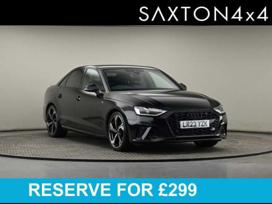 A null AUDI A4 2.0 TFSI 35 Black Edition Saloon 4dr Petrol S Tronic Euro 6 (s/s) (150 ps)