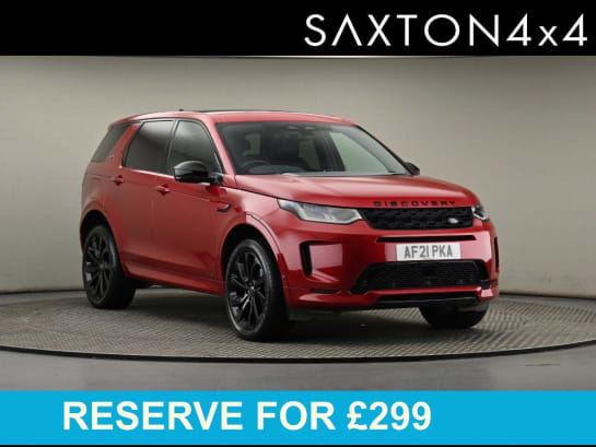 A null LAND ROVER DISCOVERY SPORT 2.0 P250 MHEV R-Dynamic SE SUV 5dr Petrol Auto 4WD Euro 6 (s/s) (249 ps)