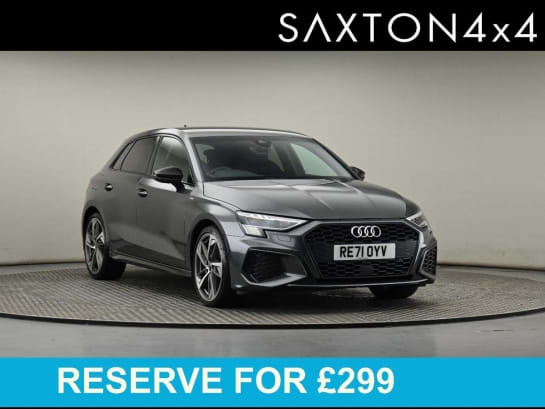 A null AUDI A3 1.5 TFSI 35 Edition 1 Sportback 5dr Petrol S Tronic Euro 6 (s/s) (150 ps)