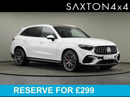 A null MERCEDES-BENZ GLC 2.0 GLC63 6.1kWh AMG S E Performance (Premium) SUV 5dr Petrol Plug-in Hybrid G-Tronic+ 4MATIC+ Euro 6 (s/s) (680 ps)