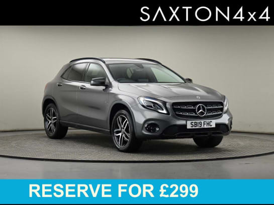 A null MERCEDES-BENZ GLA 1.6 GLA180 Urban Edition SUV 5dr Petrol Manual Euro 6 (s/s) (122 ps)
