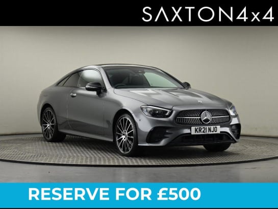 A null MERCEDES-BENZ E CLASS 2.9 E400d AMG Line Night Edition (Premium Plus) G-Tronic+ 4MATIC Euro 6 (s/s) 2dr