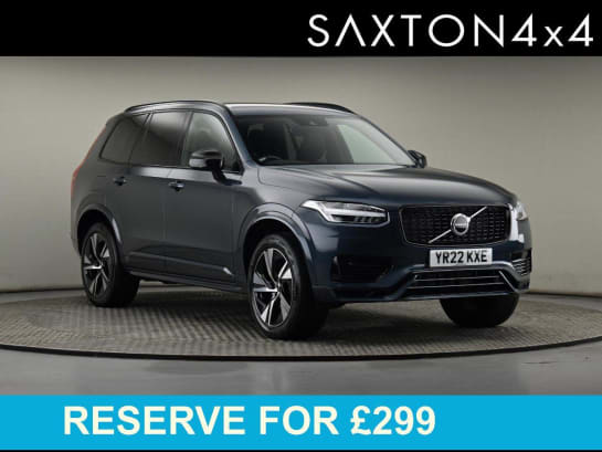 A null VOLVO XC90 2.0h T8 Recharge 18.8kWh R-Design SUV 5dr Petrol Plug-in Hybrid Auto 4WD Euro 6 (s/s) (455 ps)