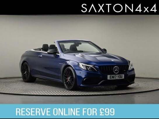 A null MERCEDES-BENZ C CLASS 4.0 C63 V8 BiTurbo AMG S (Premium) Cabriolet SpdS MCT Euro 6 (s/s) 2dr