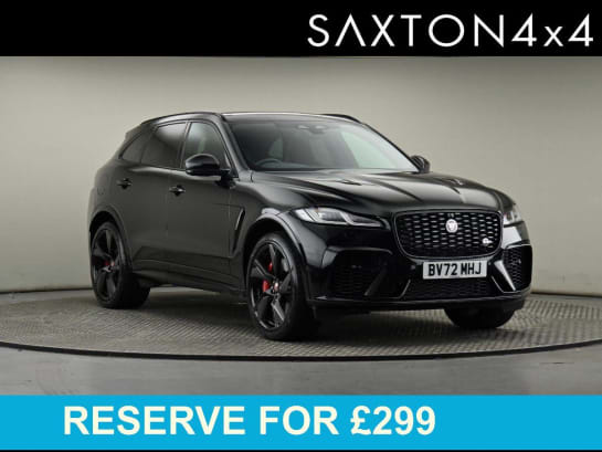 A null JAGUAR F-PACE 5.0 P550 V8 SVR SUV 5dr Petrol Quickshift AWD Euro 6 (s/s) (550 ps)