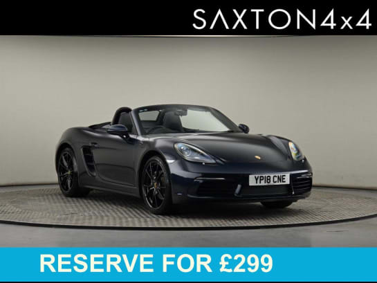 A null PORSCHE 718 BOXSTER 2.0T Convertible 2dr Petrol PDK Euro 6 (s/s) (300 ps)