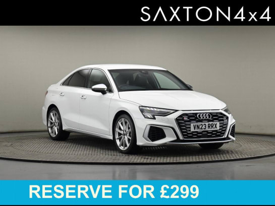 A null AUDI S3 2.0 TFSI Saloon 4dr Petrol S Tronic quattro Euro 6 (s/s) (310 ps)