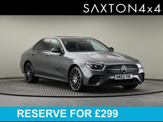 A null MERCEDES-BENZ E CLASS 2.9 E400d AMG Line Night Edition (Premium Plus) G-Tronic+ 4MATIC Euro 6 (s/s) 4dr