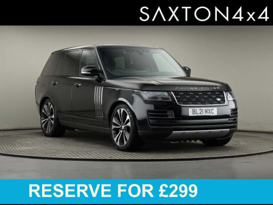 A 2021 LAND ROVER RANGE ROVER V8 SVAUTOBIOGRAPHY DYNAMIC