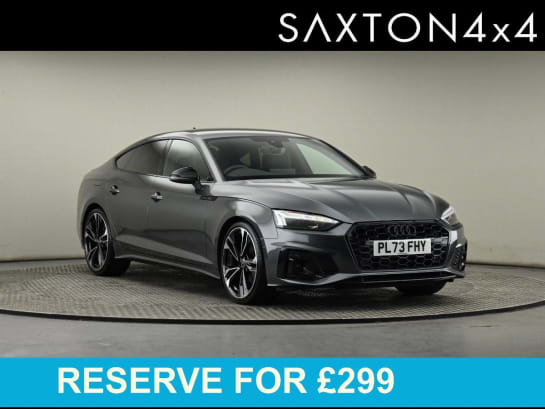 A null AUDI A5 2.0 TDI 35 Black Edition Sportback S Tronic Euro 6 (s/s) 5dr