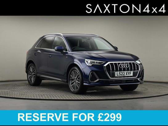 A null AUDI Q3 1.5 TFSI CoD 35 S line SUV 5dr Petrol S Tronic Euro 6 (s/s) (150 ps)