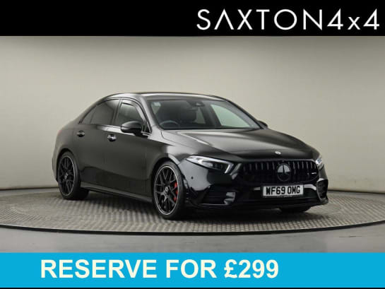 A null MERCEDES-BENZ A CLASS 2.0 A35 AMG (Premium Plus) Saloon 4dr Petrol SpdS DCT 4MATIC Euro 6 (s/s) (306 ps)