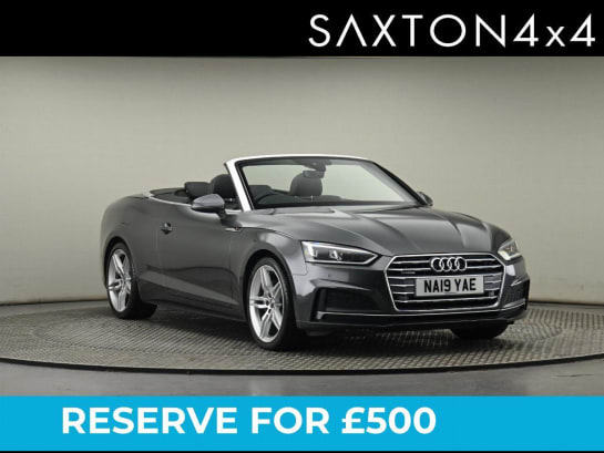 A null AUDI A5 CABRIOLET 2.0 TDI 40 S line S Tronic quattro Euro 6 (s/s) 2dr