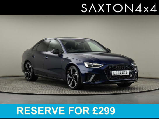 A null AUDI A4 2.0 TFSI 35 Black Edition S Tronic Euro 6 (s/s) 4dr
