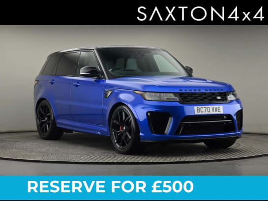 A null LAND ROVER RANGE ROVER SPORT 5.0 P575 V8 SVR Auto 4WD Euro 6 (s/s) 5dr