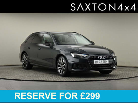 A null AUDI A4 AVANT 2.0 TDI 35 Sport Edition Estate 5dr Diesel S Tronic Euro 6 (s/s) (163 ps)