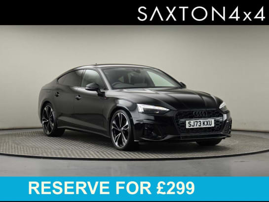 A null AUDI A5 2.0 TFSI 35 Black Edition Sportback 5dr Petrol S Tronic Euro 6 (s/s) (150 ps)