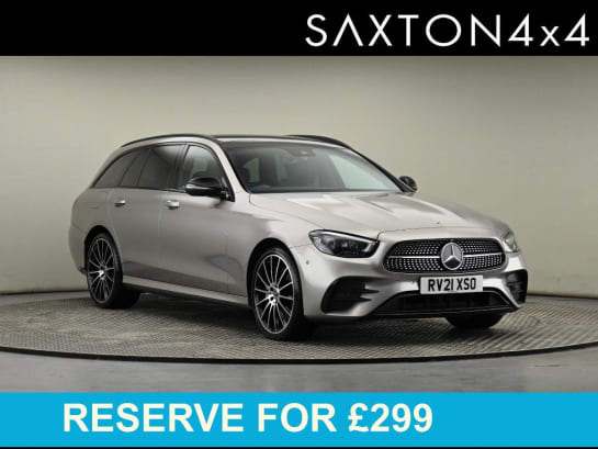 A null MERCEDES-BENZ E CLASS 2.9 E400d AMG Line Night Edition (Premium Plus) Estate 5dr Diesel G-Tronic+ 4MATIC Euro 6 (s/s) (330 ps)