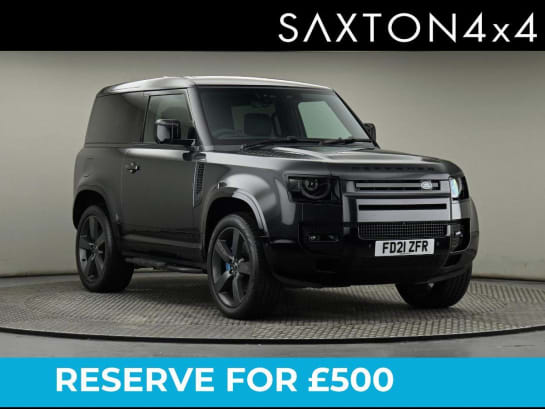 A 2021 LAND ROVER DEFENDER V8