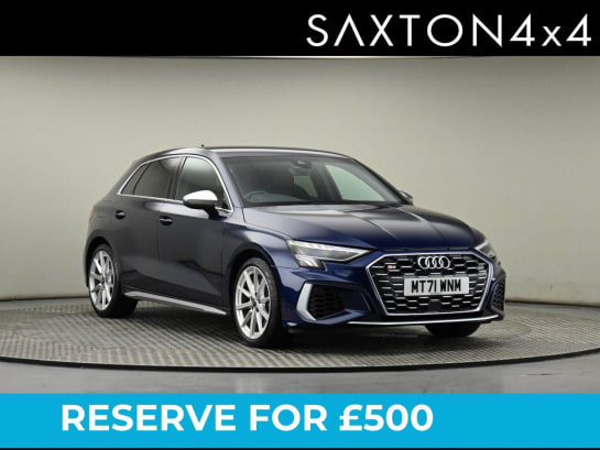 A null AUDI S3 2.0 TFSI Sportback 5dr Petrol S Tronic quattro Euro 6 (s/s) (310 ps)