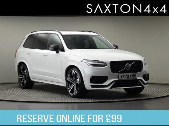 A 2020 VOLVO XC90 RECHARGE T8 R-DESIGN PRO AWD