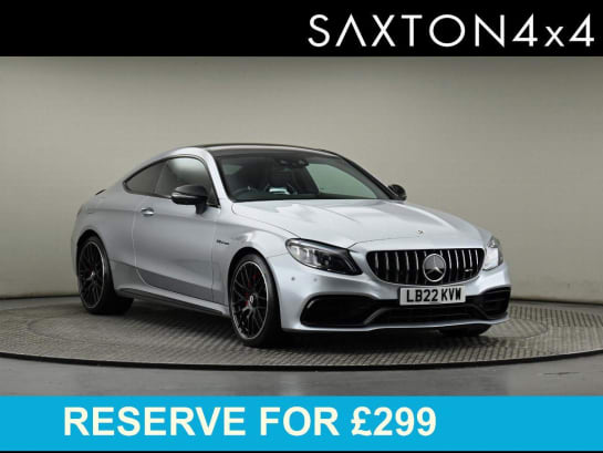 A null MERCEDES-BENZ C CLASS 4.0 C63 V8 BiTurbo AMG S Night Edition Prem Plus (Premium Plus) Coupe 2dr Petrol SpdS MCT Euro 6 (s/s) (510 ps)