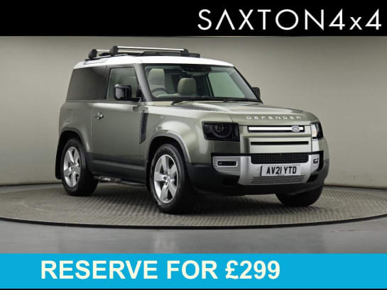 A 2021 LAND ROVER DEFENDER FIRST EDITION